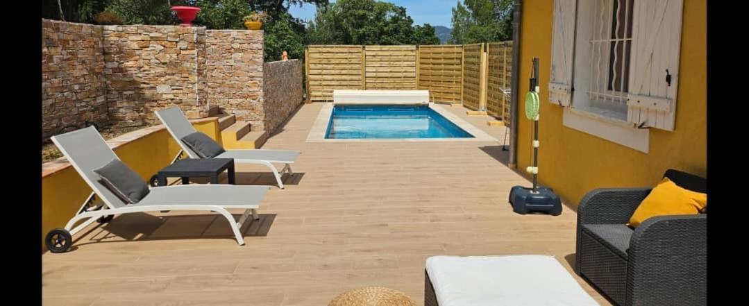 Magnifique Villa Avec Piscine, Sauna Et Hammam La Crau Buitenkant foto
