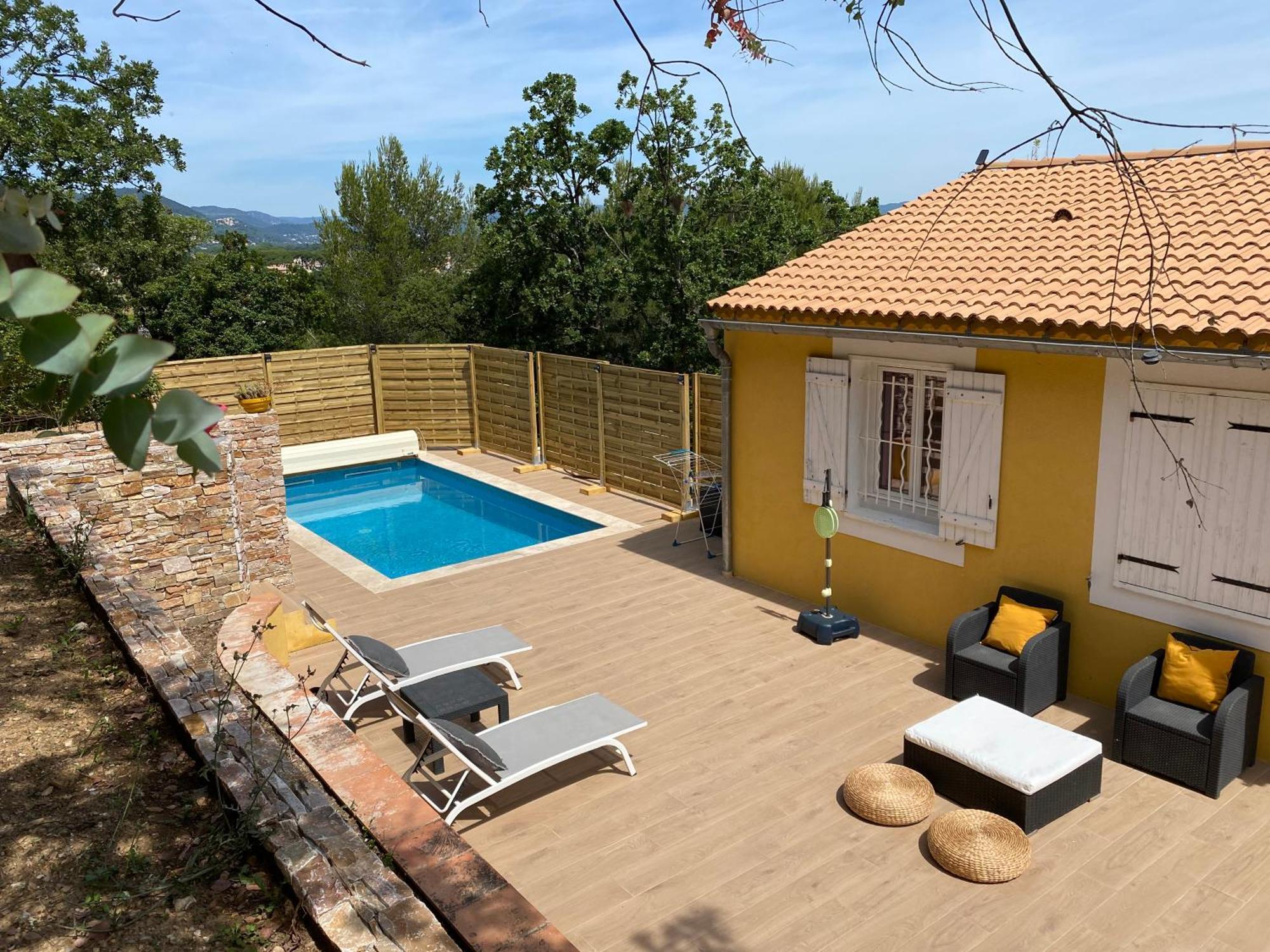 Magnifique Villa Avec Piscine, Sauna Et Hammam La Crau Buitenkant foto